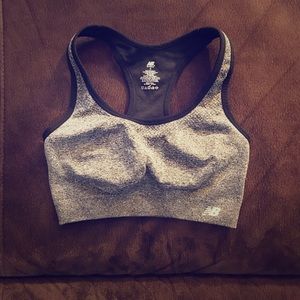 Grey Sports Bra